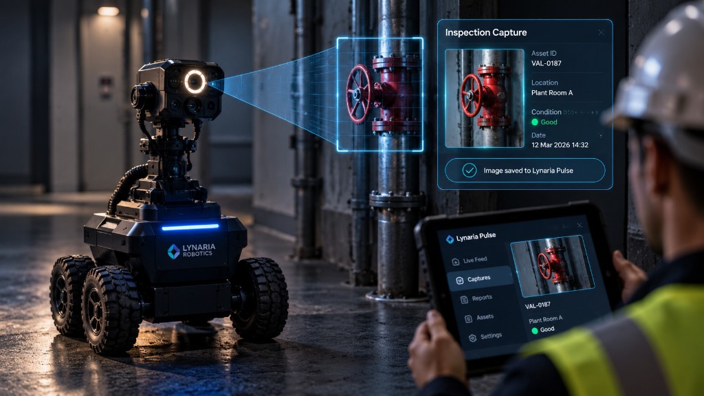PulseBot inspection workflow
